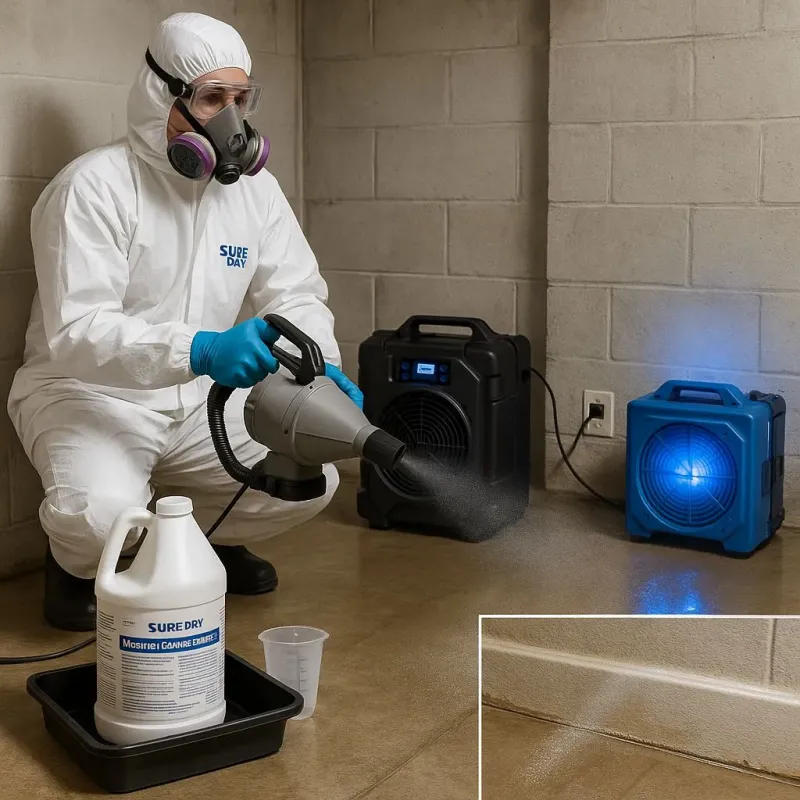 Sanitization and Odor Removal process in Warr Acres, OK
