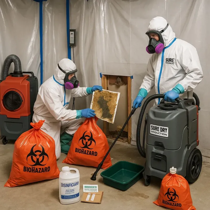 Contaminated Water Handling Protocols process in Warr Acres, OK