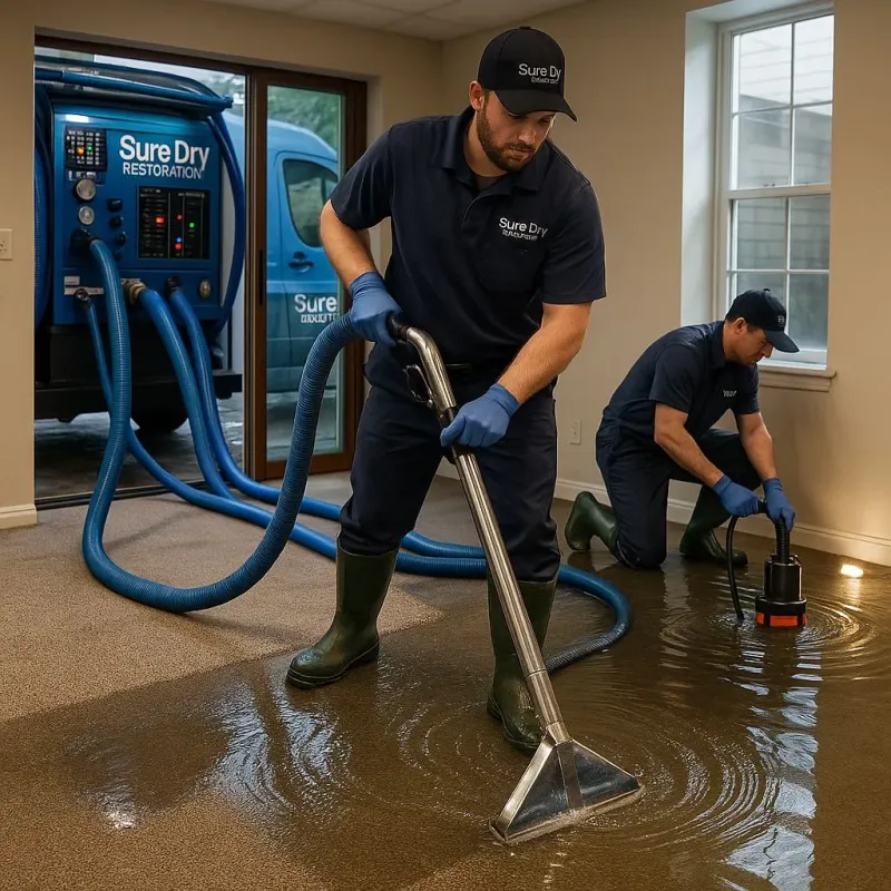 Water Extraction and Removal process in Warr Acres, OK